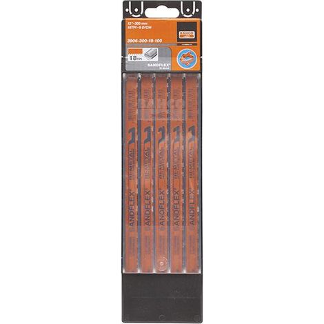 3906 Sandflex Hacksaw Blades 300Mm (12In) X 32Tpi Pack 2
