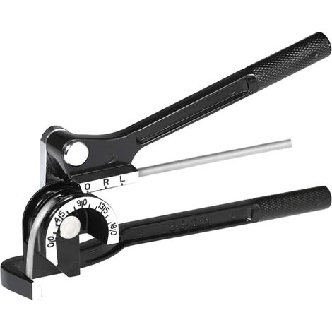 Manual Tube Bender, 3 in 1 for 1/4" 5/16" 3/8" 0-180 Degree Tubing Bending Tools Tube Bender for Copper, Brass, Aluminum and Thin Steel Pipes