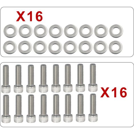 Kit di bulloni per collettore di aspirazione BBC in acciaio inossidabile, ricambio per CHEVY 396 402 427 454 BIG BLOCK