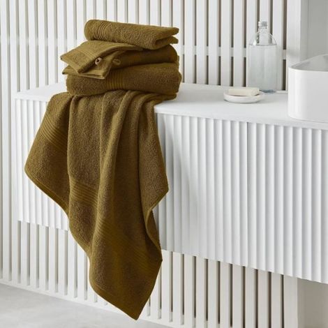TODAY Essential - Drap de bain 70x130 cm 100% Coton coloris bronze (1/5)