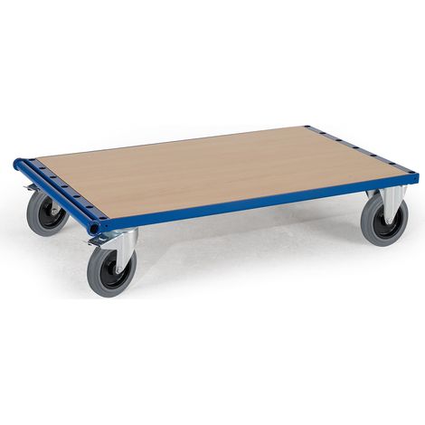 Rollcart Plattenwagen ohne Bügel 600kg Tragkraft 1600x800mm TPE