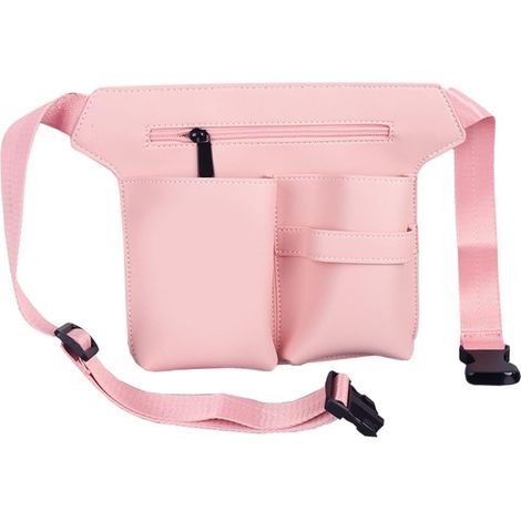 Borse da parrucchiere, borsa da cintura per parrucchiere, borsa per attrezzi da parrucchiere professionale, borsa per attrezzi da parrucchiere professionale (rosa)