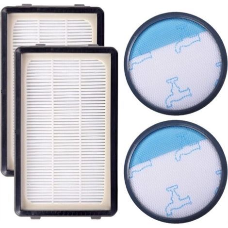Paquete de 4 filtros para aspiradoras Rowenta ZR005901: 2 filtros HEPA y 2 filtros de espuma. Compatible con los modelos RO3718EA, RO3724EA, RO3731EA, RO3753EA y RO3786EA. (1/5)