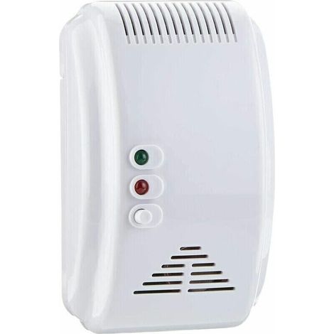 Detecteur de gaz naturels et soporifiques (Blanc)115x75x35mm (1/4)