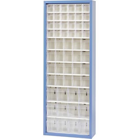 Hünersdorff MultiStore Magazin-Schrank 56 einbrennlackiertem Stahlblech,enzianblau (1/5)