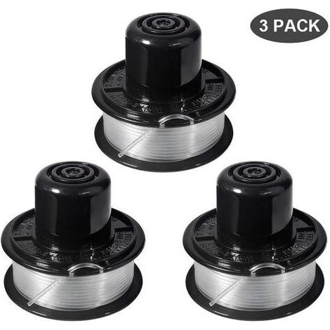 Aiperq BLACK+DECKER Bobine et fil de rechange pour modèles GL250/GL310/GL360 11M x 1.6MM (1/4)