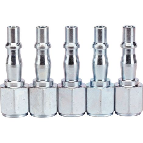 Draper 5-Pack 1/4" BSP Female Coupling Screw Adaptors (Model P 81297) (1/5)