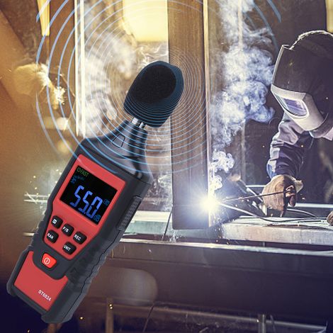 Sonomètre numérique ST6824, testeur de parole, moniteur de niveau de bruit, outil de mesure 30-130 dB (1/5)