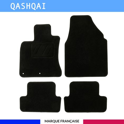 Tapis de voiture - Sur Mesure pour QASHQAÏ (2007 - 2013) - 4 pièces - Tapis de sol antidérapant pour automobile (1/4)