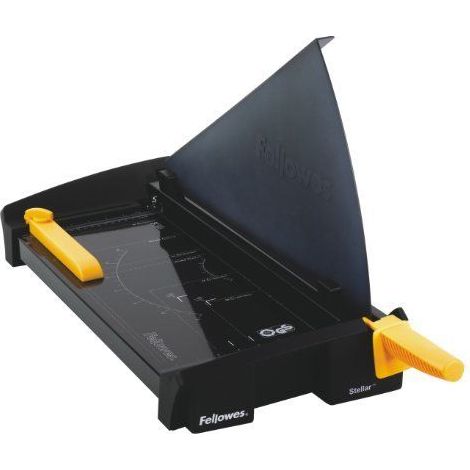 Fellowes Stellar A3 Hebelschneider schwarz und gelb ergonomisch (1/2)