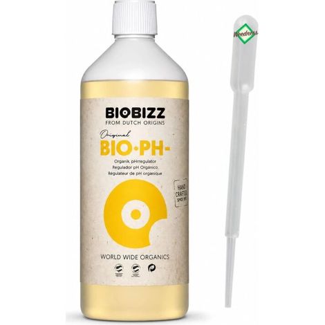 BioBizz pH Minus 1 Liter Organischer pH Senker Wasserpflege Nährlösung (1/5)