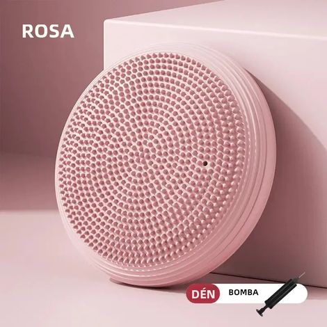 TK Thick Yoga Pad for Home Gym Fitness Equipment Shock Absorption with Massage Flat Surface Size 34cm X 4mm (1/5)