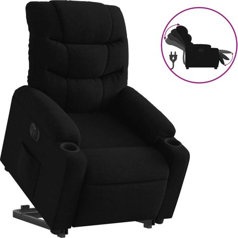 Maison Exclusive - Relaxsessel mit Aufstehhilfe Elektrisch Schwar