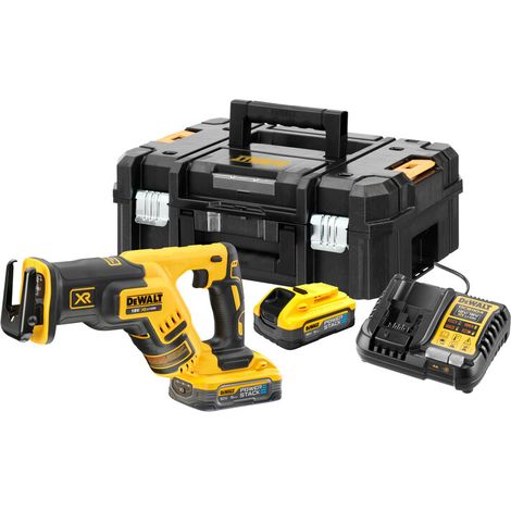Dewalt piła szablasta 18v dcs367h2t 2x5,0ah powerstack tstak ii (1/4)