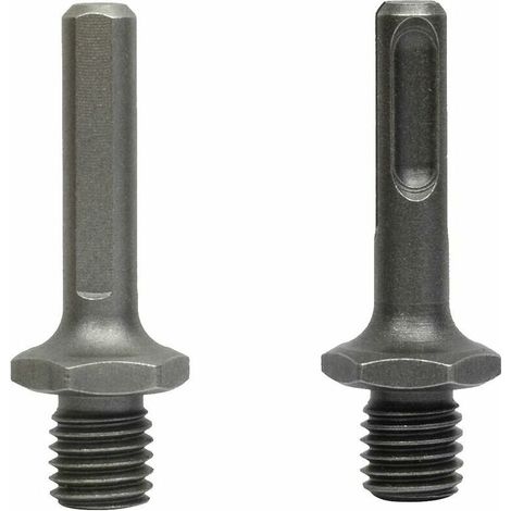 Ulisem2 Pièces Adaptateur M14 Filetage Mâle à Fem et triangle Fem pour Meuleuse Perceuse Forage, (1/4)