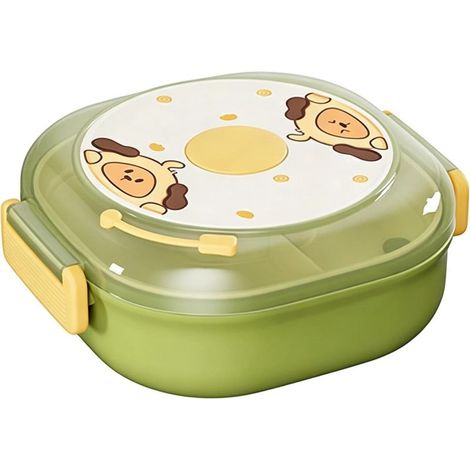 Boîte à lunch avec cuillère et fourchette incluses (1/5)