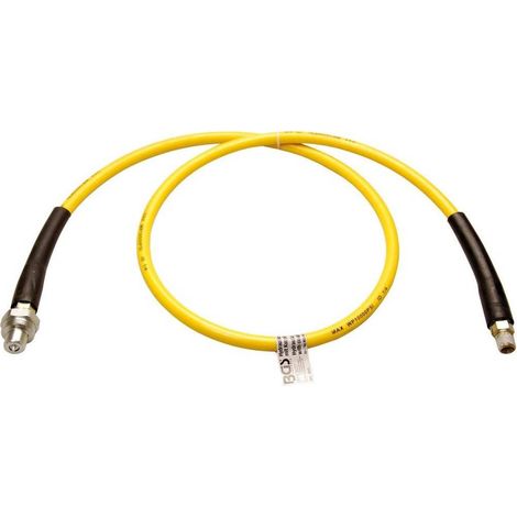 Flexible Hydraulique 1,8 m - Accouplement Robuste - Haute Résistance et Flexibilité, Caoutchouc - D-Work (1/4)