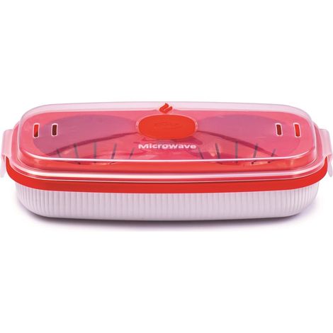 Snips  Cuoci Uova, Frittata & Omelette per microonde  0,75 LT  Colore Bianco  Linea Tempozero 24 x 12,5 x 6 cm  BPA Free  Made in Italy (1/5)