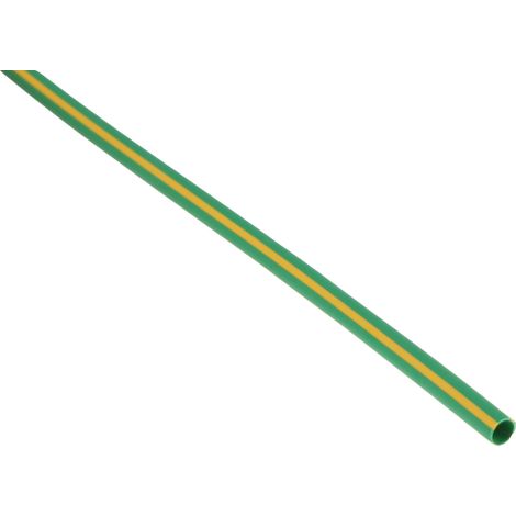 Gaine thermorétractable RS PRO, Dia. 3.2mm Vert rétreint 2:1, 1.2m ( Prix pour Paquet de 5 )