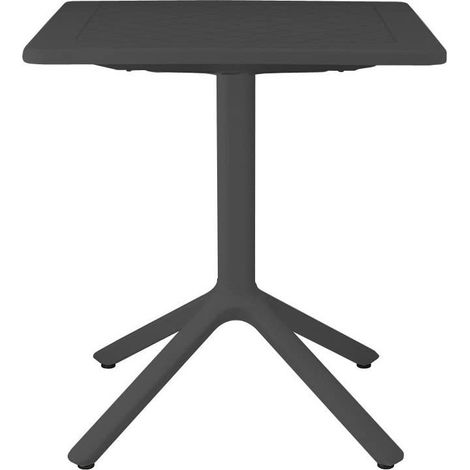 Tavolo Eco fisso 70x70 cm antracite (1/3)