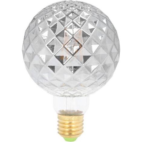 Ampoule LED Vintage à Filament dur, galvanoplastie, gris, température de couleur 2700K, E27, pour lustres (1/4)