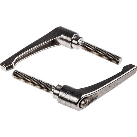 Levier de serrage RS PRO, , filetage M12, Mâle L. 63mm ( Prix pour Sachet de 2 )