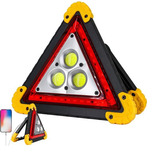 Lumières Triangles Multifonctionnelles,Triangles de Route Pliants (1/5)