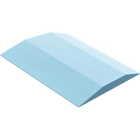 Coussin de renfort pour assise de canapé, redonne sa forme au canapé, soutien ergonomique, doublure en mousse, jaune. (1/5)