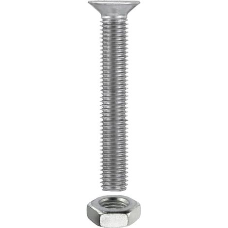 Viti per metallo T.P.S. zincate M6 x 40 - 5 pz.