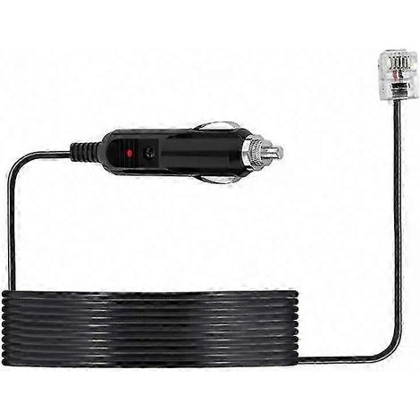 Câble d'alimentation automobile RJ11 pour Escort Passport 8500 X50 9500IX 7500IS Redline 360c MAX (1/5)
