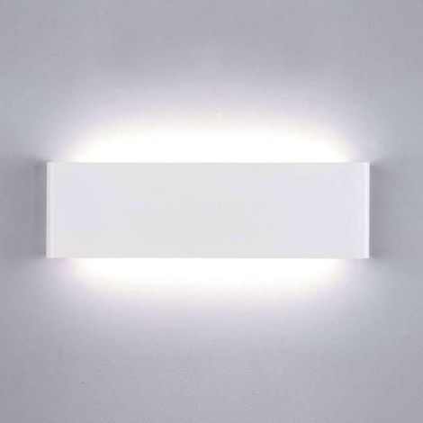 Lightess 16W LED-Wandleuchte für den Innenbereich – Kaltweiß, IP44, Modern. Kinderzimmer-Wandleuchte für Schlafzimmer und Wohnzimmer [Schutzklasse F] (1/4)