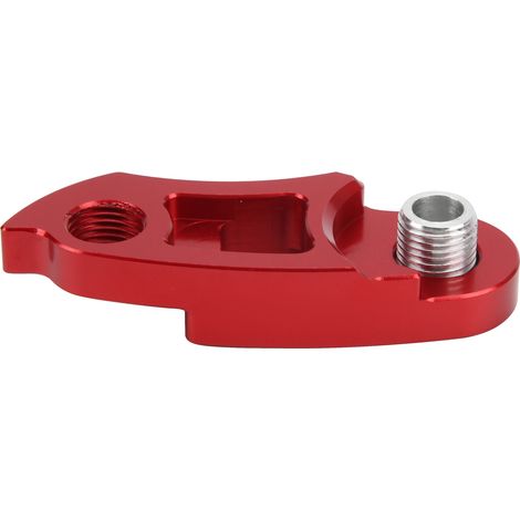 Schaltauge für Fahrradhinterbau, Aluminium-Schalthakenverlängerung, rotes Fahrradzubehör (1/5)