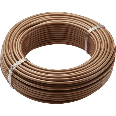 DEBFLEX - BOBINOT HO7V-U 1.5 MM² 25M MARRON - 110346