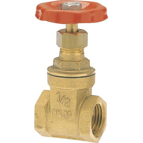 Saracinesca A Passaggio Totale Pn20 In Ottone Stampato Icma 1"1/4 (1/2)