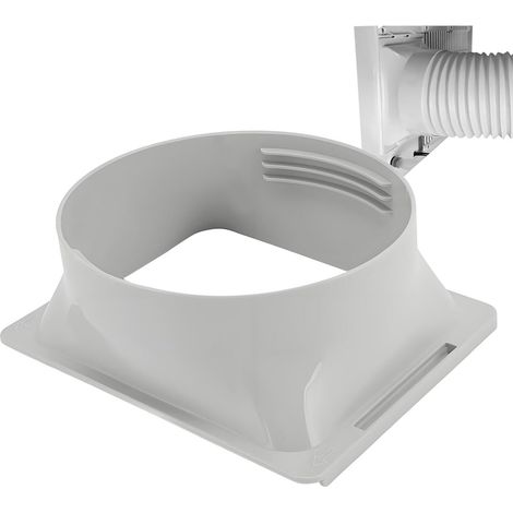 Tuyau d'évacuation pour climatiseur mobile lot de 1 gris compatible avec raccord de 15 cm rallonge de tuyau d'évacuation pour climatisation (1/5)