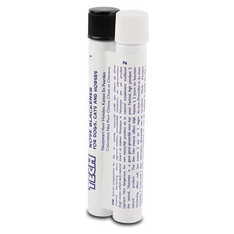 Nosonyx truffe noire et brillante, pour teindre en noir la truffe ou le nez des chiens qui en ont besoin, effet durable (1/2)