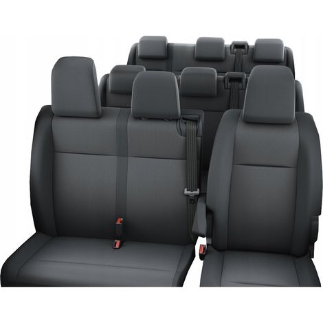 Fundas de asientos Citroen JUMPY 3 III 2016+ 9 personas TÍPICO (1/5)