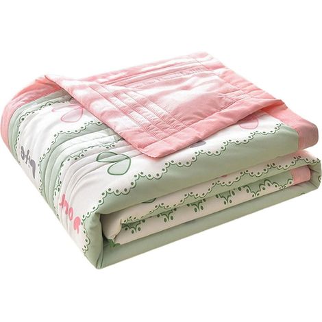 Trapunta estiva, trapunta fresca, trapunta 150×200 cm, trapunta primaverile ed estiva ultra morbida e leggera, trapunta sottile per chi soffre il caldo durante il sonno. (1/3)