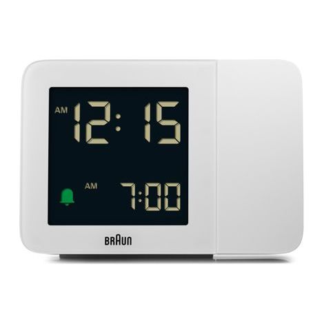 Braun 67161 Wecker Digitaler Wecker Weiß