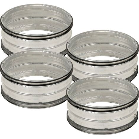 Fränkische Kit de raccordement profi-air 4x DN 125 ISO/Wickelfalz, 78312820