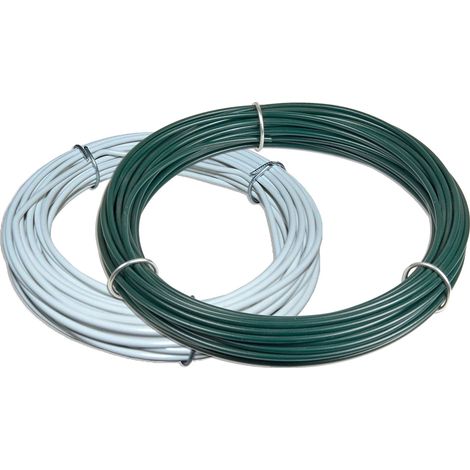 FPLUS alambre plast.verde 20m. , ROLLO ALAMBRE PLASTIFICADO DE BUARFEAtadura plastificada con un alambre interior, muy útil para las tareas del jardín. Permite atar las plantas a l