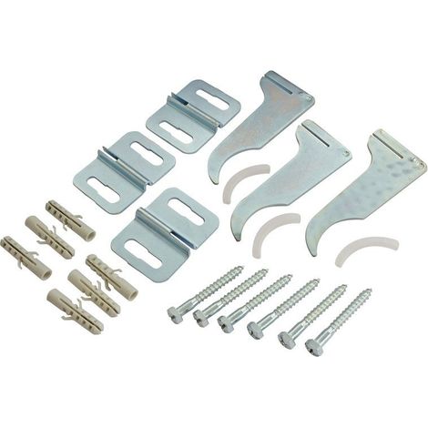 3er-Set Befestigungen für Aluminiumheizkörper SOMATHERM FOR YOU