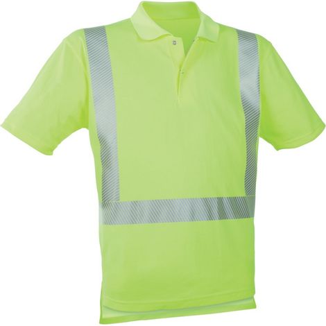 WATEX Warn-Polo-Shirt leuchtgelb, Gr. XL (1/3)