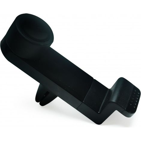Support de téléphone design pour grille de ventilation - noir