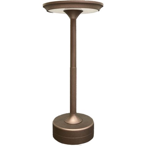 Lampada Jazz Coffee con pannello solare GIOCOPLAST