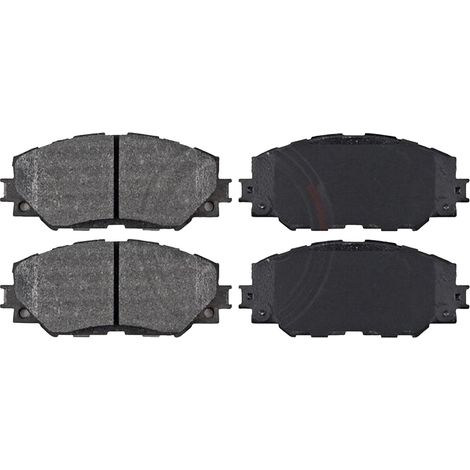KIT PASTIGLIE FRENO ANTERIORI compatibile con TOYOTA URBAN CRUISER (P1) / PASTIGLIE FRENANTI AUTO OEM P 83 082, / SOSTITUZIONE DIRETTA / BASSA POLVERE / SILENZIOSO