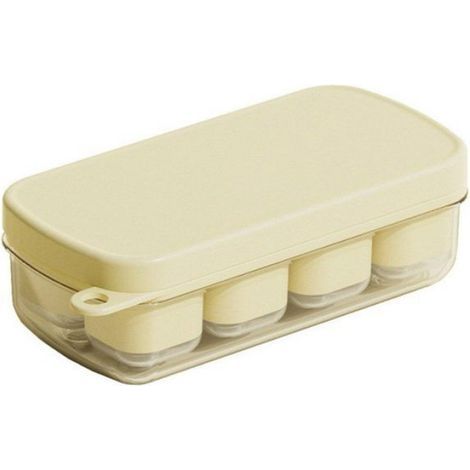 Eiswürfelform, Eiswürfelbehälter, Kühlschrankzubehör, Eiswürfelbehälter, Eisaufbewahrungsbox, Gefrierschrankzubehör (1/5)