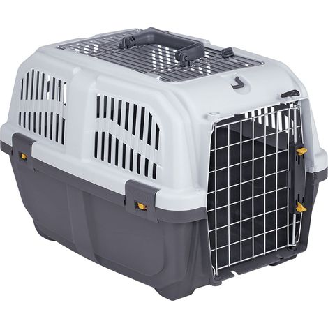 Nobby Transportbox Skudo 2 Open grau Tiertransportbox