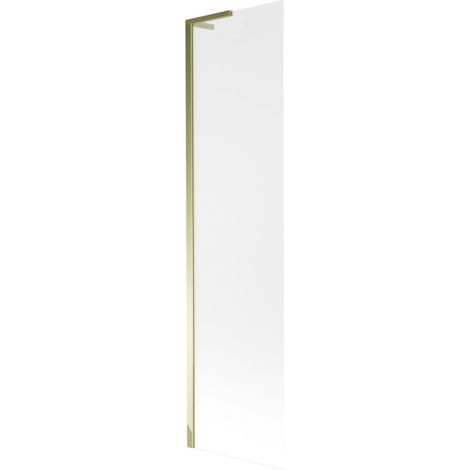 Mexen Next L paratia per vasca da bagno 1 anta 50 x 150 cm, brina, oro - 895-050-000-03-30-50 (1/5)
