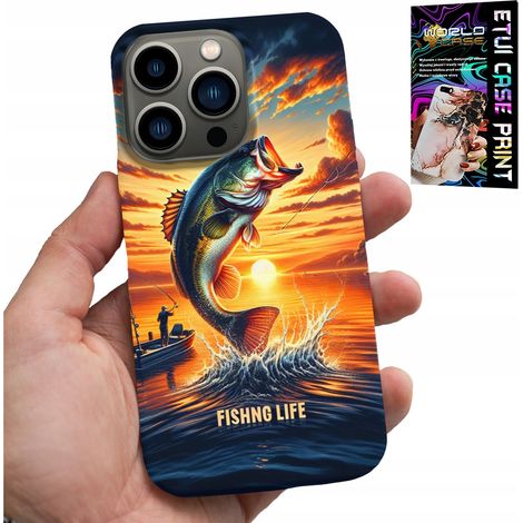 Custodia per iPhone 15 PRO - custodia a forma di canna da pesca + vetro (1/5)